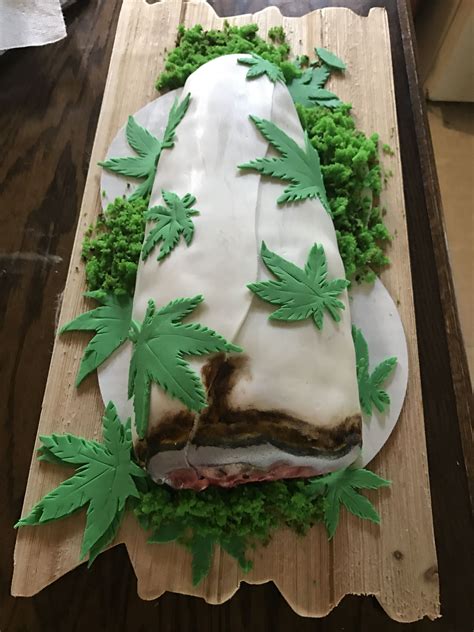 Weed Birthday Cakes For Men
