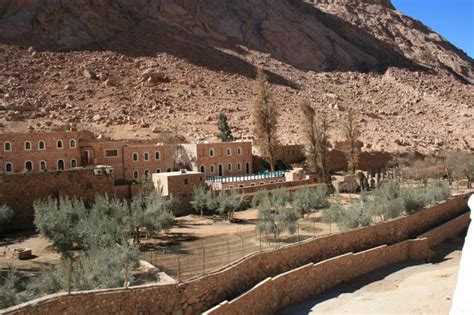 St Catherines Monastery From Eilat Gray Line