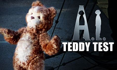 Ai Artificial Intelligence Teddy Animatronic Puppet Rehearsal