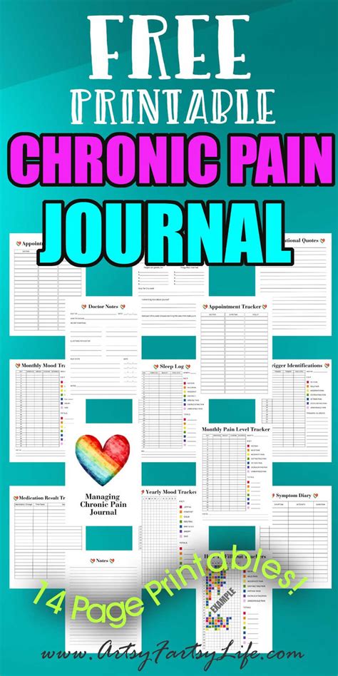 Chronic Pain Journal Free Printable Chronic Pain Medical Journals Chronic