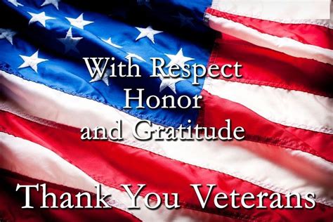 Honoring Veterans And Thanking Them For Their Service Thank You