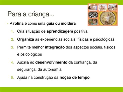 Importancia Da Rotina Infantil