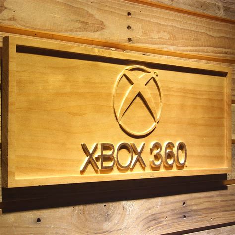 Xbox 360 Wooden Sign Safespecial