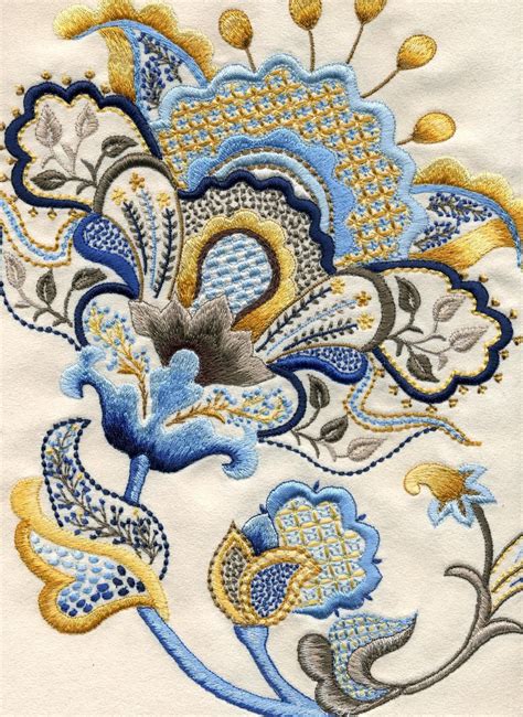 Bordado Jacobean Jacobean Embroidery Crewel Embroidery Patterns