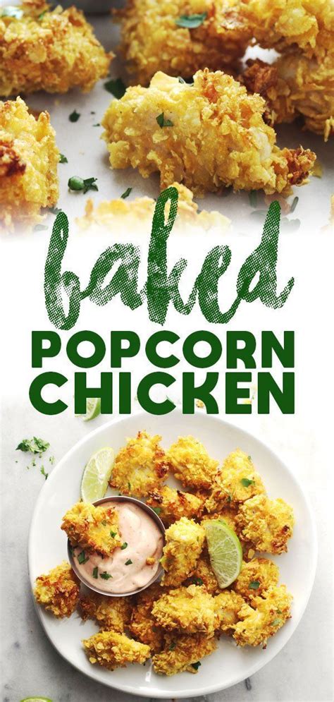 Cook, shaking the pot occasionally, until the. Baked Popcorn Chicken | Recipe (With images) | Baked ...