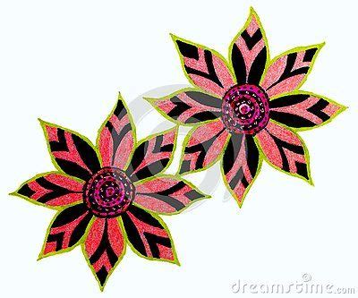 Drawings Of Flowers With Color | Free download on ClipArtMag