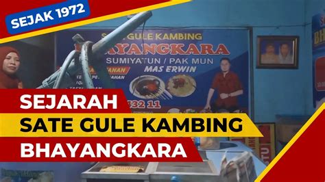 Sate Gule Kambing Bhayangkara Mas Erwin Kenikmatan Dalam Satu Belanga