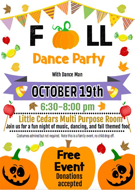 Fall Dance Party