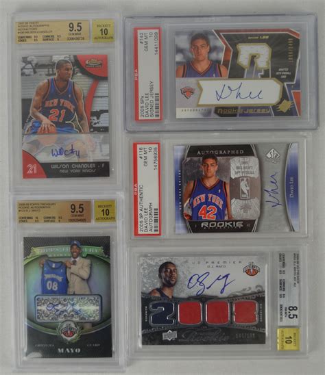 Check spelling or type a new query. Lot Detail - NBA Lot of 5 Autographed PSA & BGS Graded Rookie Cards