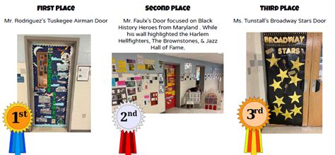 Black History Month Door Decorating Contest Sandburg Middle School