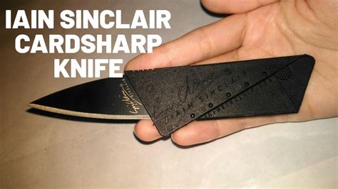 Fold A Cardsharp Credit Card Safety Knife Youtube