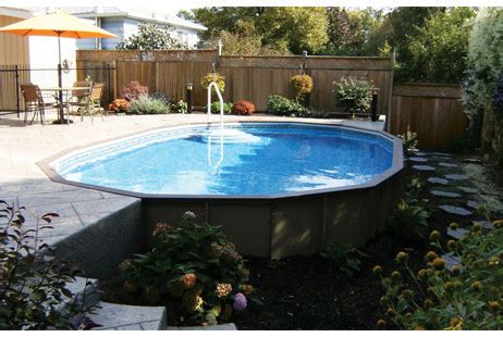 Find the best oval above ground pool for your backyard at the best price at pool supplies superstore! Ultimate 15' x 24' Oval Pool Kit | Synthetic Wood Coping