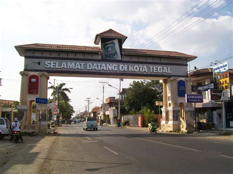 Foto Gerbang Selamat Datang Di Kota Tegal Tegal Kotane