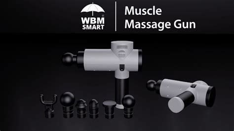 Wbm Smart Massage Gun The Best Budget Friendly Massage Gun Youtube