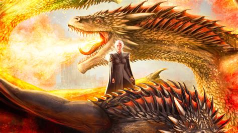Mother Of Dragons Artwork Hd Tv Shows 4k Wallpapers Images Backgrounds Photos And Pictures