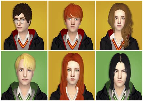 Sunny Simblr Sim Request To Create Harry Potter Characters So