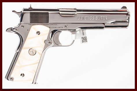 Colt 1911 El Presidente 38 Super Used Gun Inv 232996