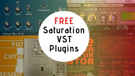 31 Best Free Saturation Plugins The Velvet Shadow
