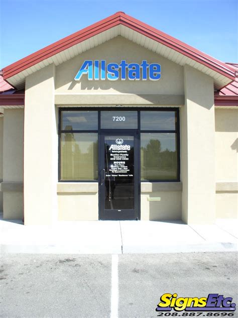 Allstate Insurance Store Front Sign Letters