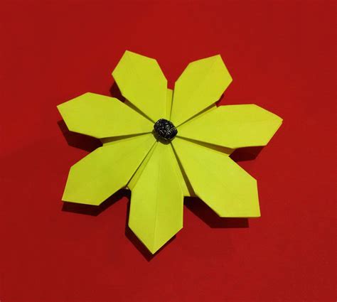 Easy Origami Flower Simple And Rich 3d Paper Flower Daisy Flower