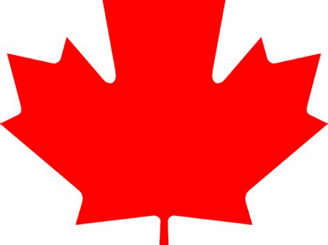 Leaf Clipart Canadian - Canadian Maple Leaf Png Transparent Png - Full png image