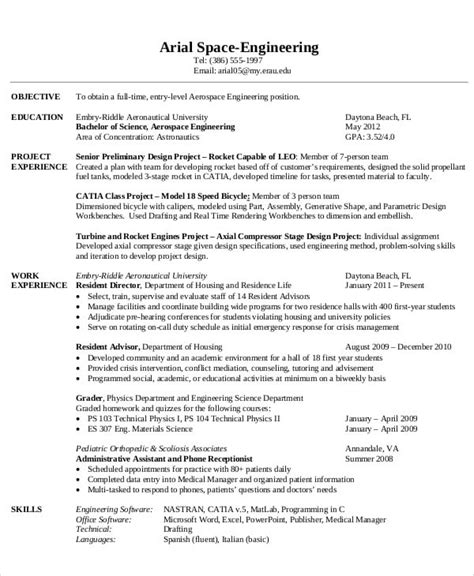 54 Engineering Resume Templates Free And Premium Templates