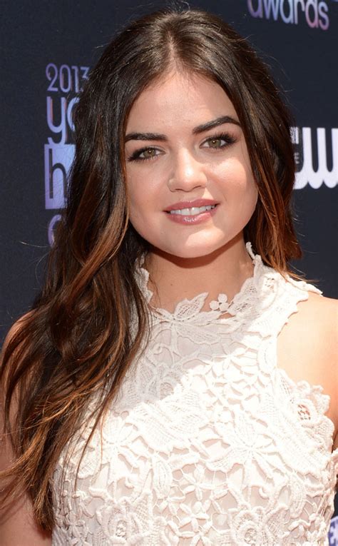 Beauty Police Lucy Hale Is All Sugar Spice And Bold Brows E News