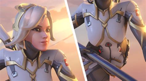 Artstation Overwatch 2 Mercy Renaud Galand Overwatch 3d Model