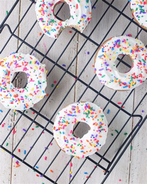 Whole Wheat Birthday Cake Donuts Its Cheat Day Everyday Recipe