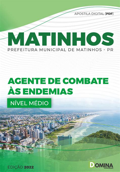 Apostila Pref Matinhos PR 2022 Agente Combate Endemias