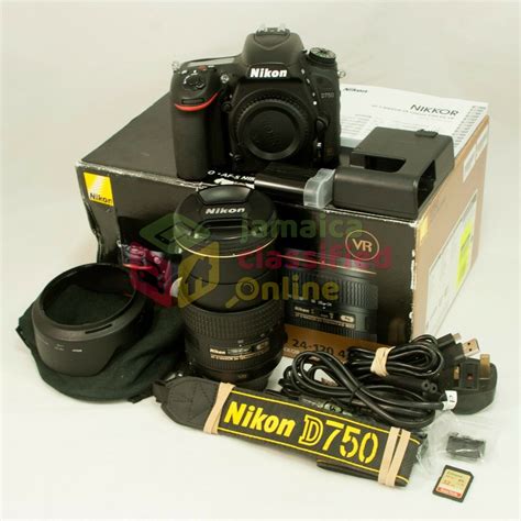 Nikon D750 243mp Dslr Camera And Dx Vr 24 120mm For Sale In Byron Drive
