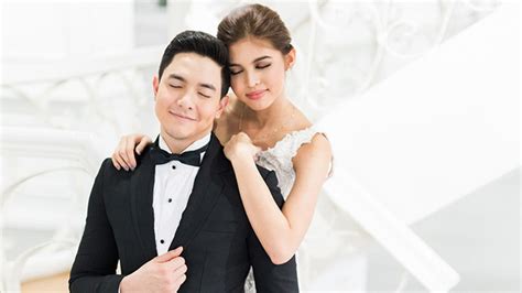 alden richards and maine mendoza look absolutely in love in their kalyeserye prenup shoot