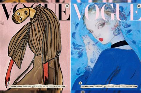 vogue italia releases photo free january 2020 issue to lessen ‘environmental impact of shoots