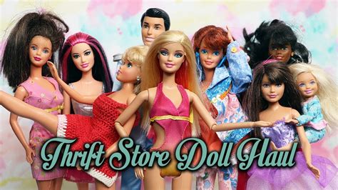Barbie And Disney Princess Thrift Store Doll Haul 8 Youtube