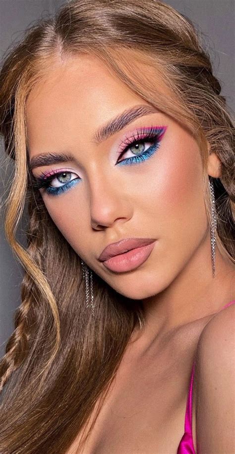 42 Summer Makeup Trends And Ideas To Look Out Colourful Summer Makeup