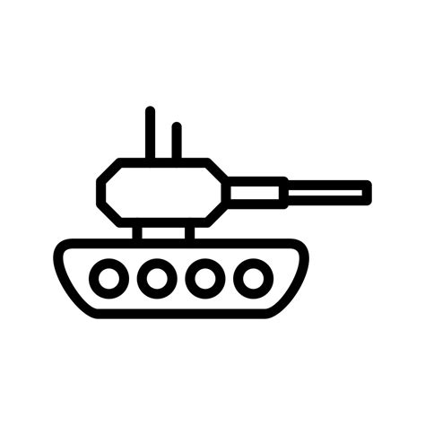 Tank Vector Icon 354416 Vector Art At Vecteezy