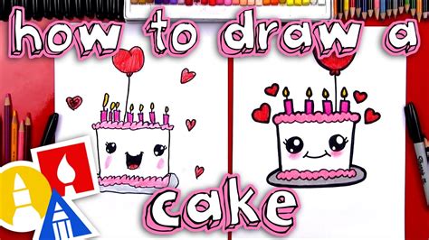 This lovely cake is inspired by rosanna pansino's unicorn cake that she made follow along to learn how to draw this super cute cartoon bowl of spaghetti and meatballs step by step easy. How To Draw A Cute Birthday Cake - YouTube