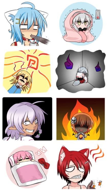 Anime Girls Pack Emoji And Stickers For Imessage By Ayan Nurmaganbetov