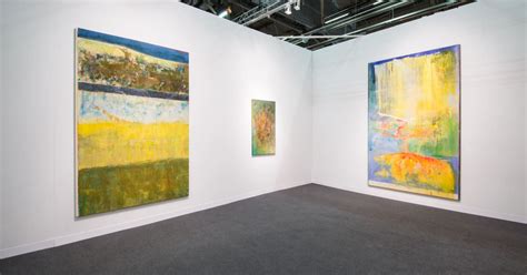 Frank Bowling Installation View Hales Gallery At The Armory Show 2016