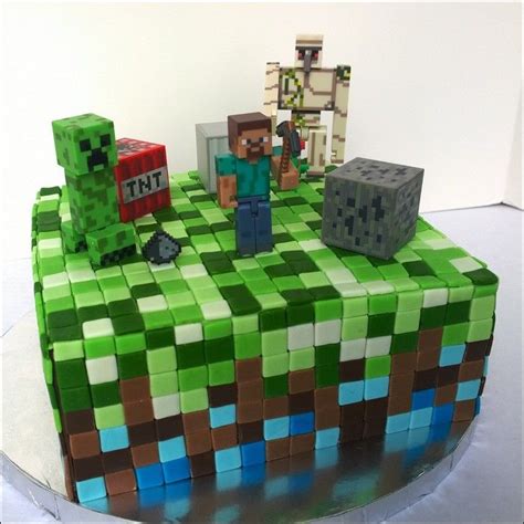 Unspeakable Minecraft Cake