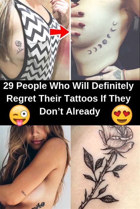 29 People Who Will Definitely Regret Their Tattoos If They Dont Already Embarrassing Moments