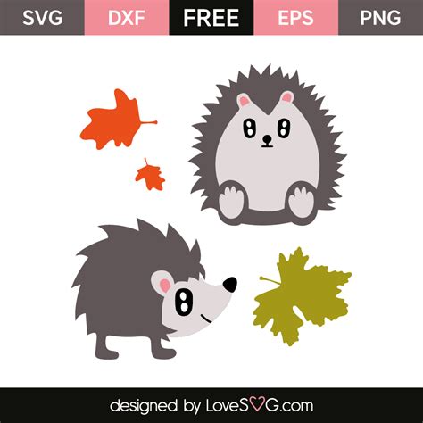 Hedgehog Designs - 4284 - Lovesvg.com