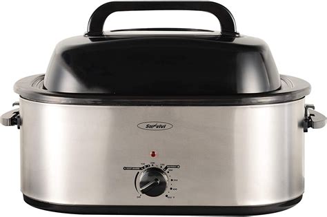 24 Quart Electric Roaster Oven Turkey Roaster Oven Buffet With Self
