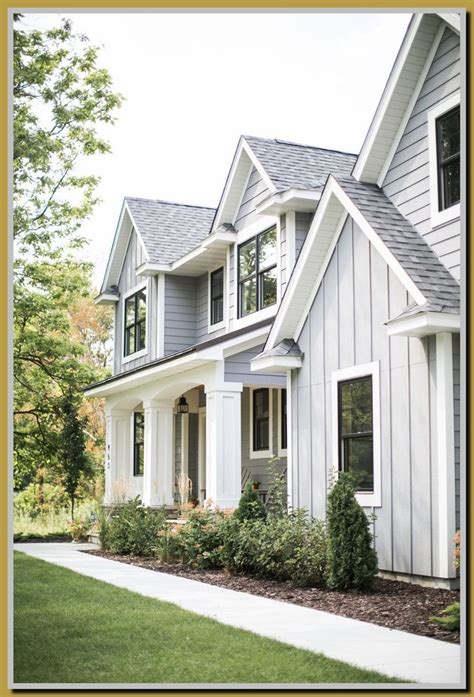 Light Grey Modern Grey House Exterior Color Schemes A 2021 Guide