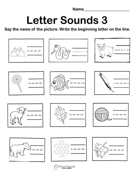Beginning Sounds Worksheets Free Free And Fun Beginning Sounds