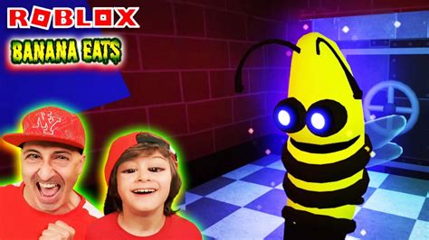 Jugamos A Roblox Banana Eats Con Dani Y Evan Youtube