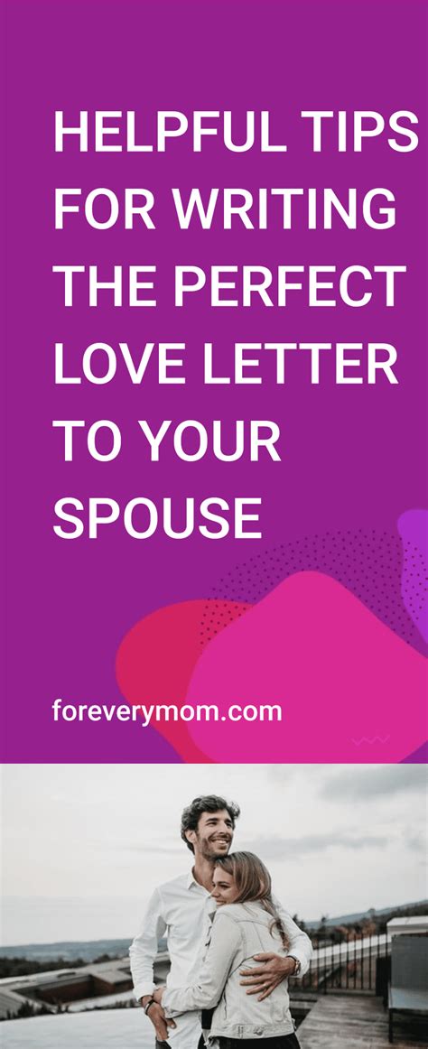 Helpful Tips For Writing The Perfect Love Letter To Your Spouse