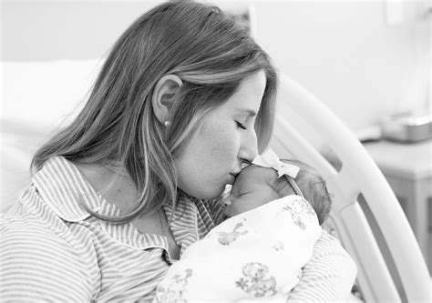 That First Sweet Snuggle And Kiss From Mom Annafranklinphotography