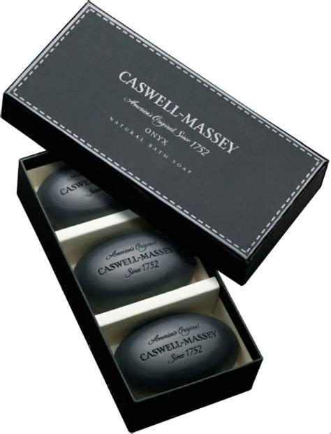Caswell Massey Onyx Soaps Set Of Caswellmassey Com Luxury Soap Packaging Handmade