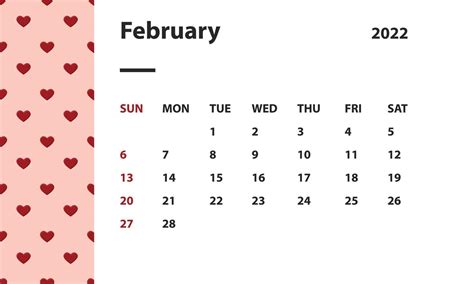February 2022 Calendar Wallpapers Full Hd 126042 Baltana